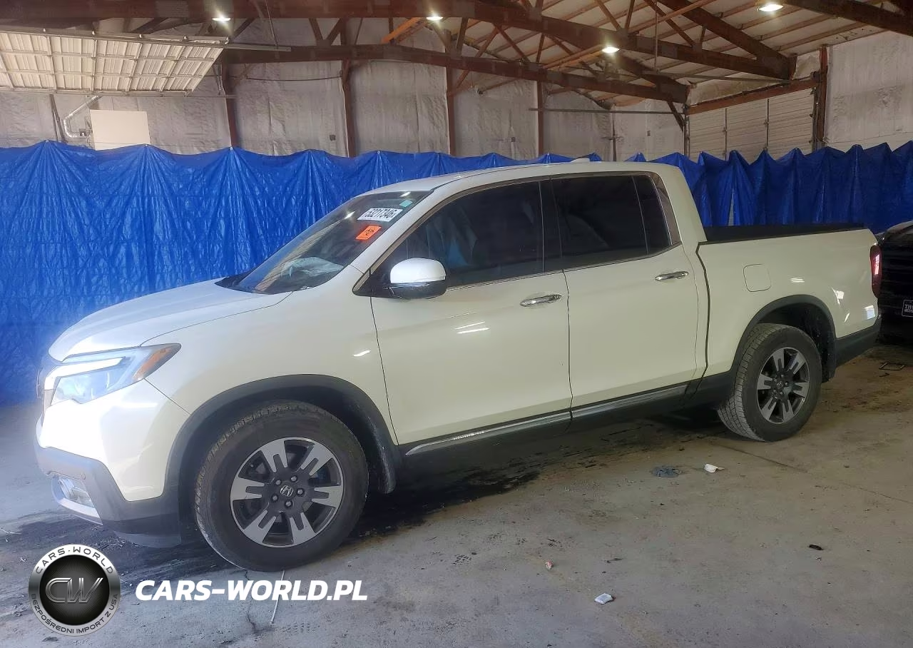 2018 Honda Ridgeline Rtl VIN:5FPYK3F77JB017939 - 1