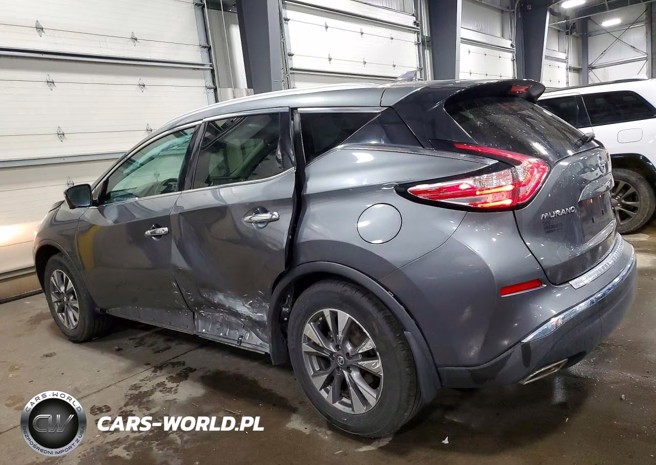 2017 Nissan Murano Sl VIN:5N1AZ2MH5HN106881 - 2