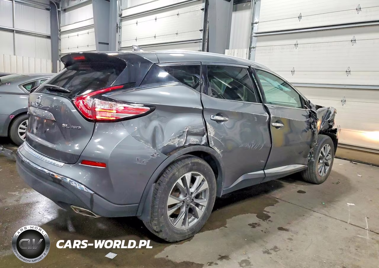 2017 Nissan Murano Sl VIN:5N1AZ2MH5HN106881 - 3
