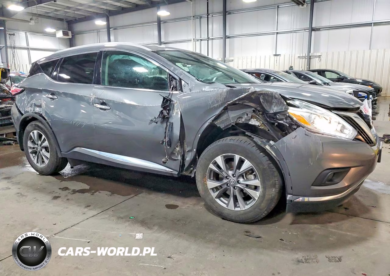 2017 Nissan Murano Sl VIN:5N1AZ2MH5HN106881 - 4