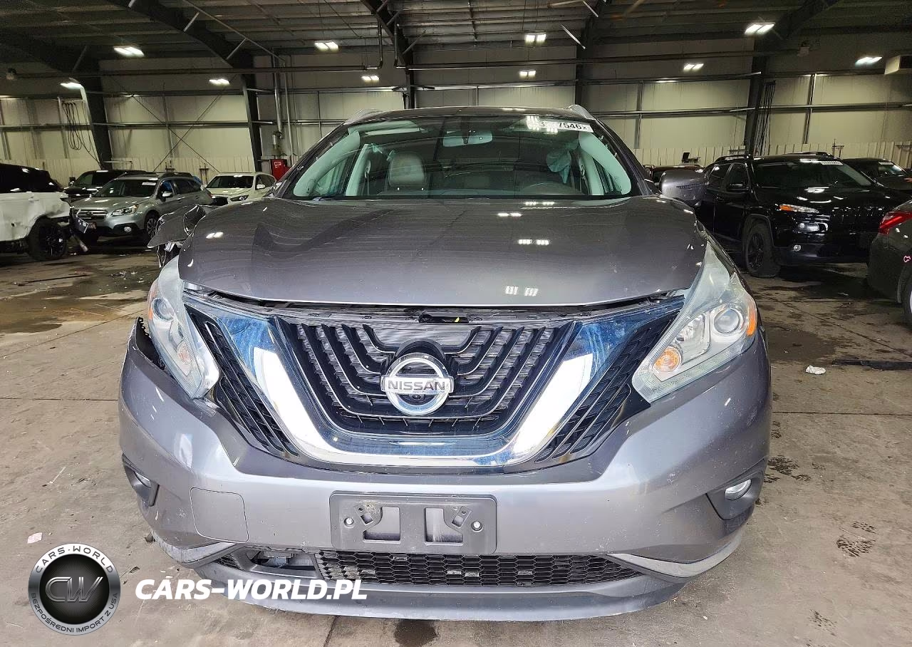 2017 Nissan Murano Sl VIN:5N1AZ2MH5HN106881 - 5
