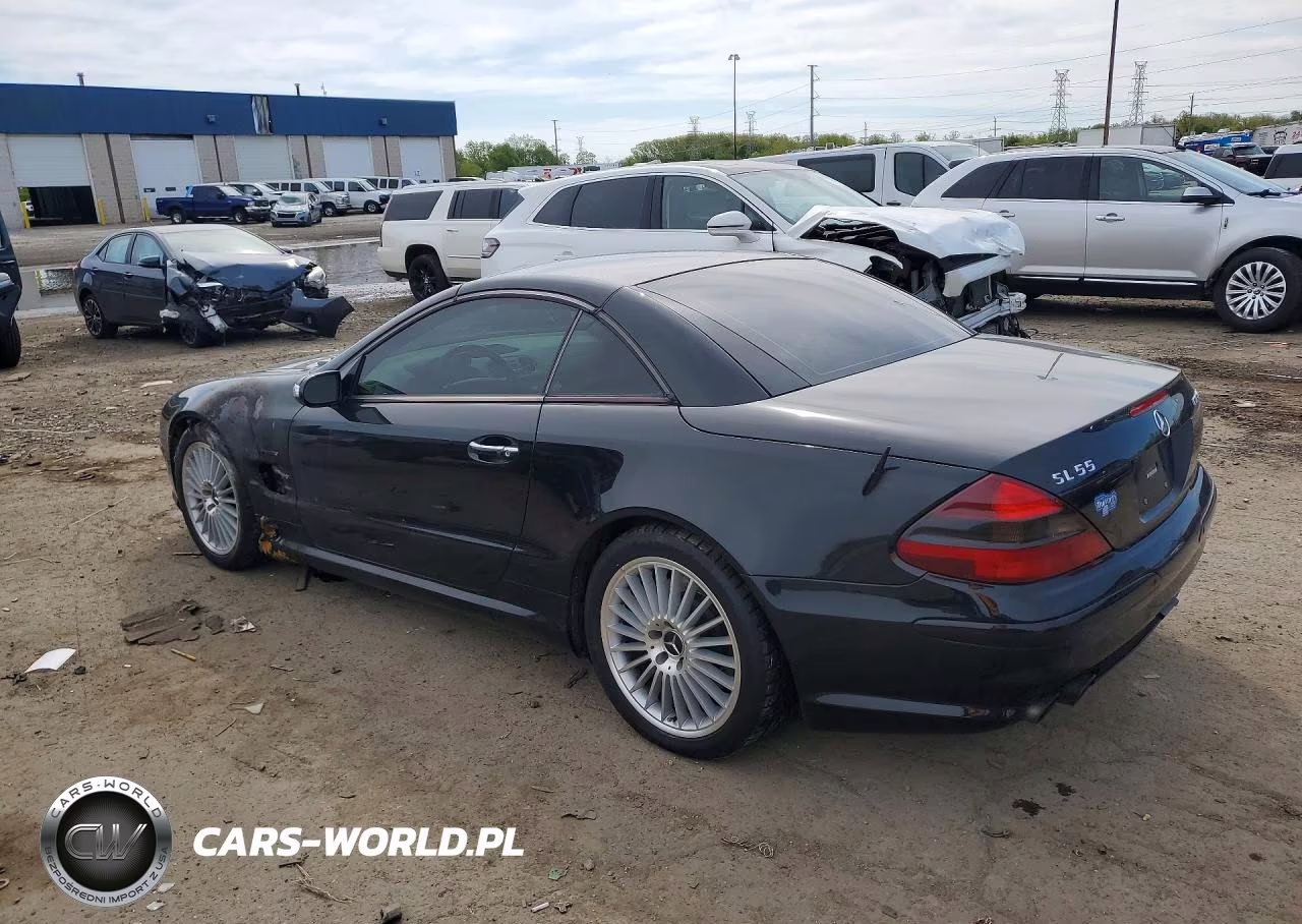 2004 Mercedes-Benz Sl 55 Amg VIN:WDBSK74F24F078033 - 2
