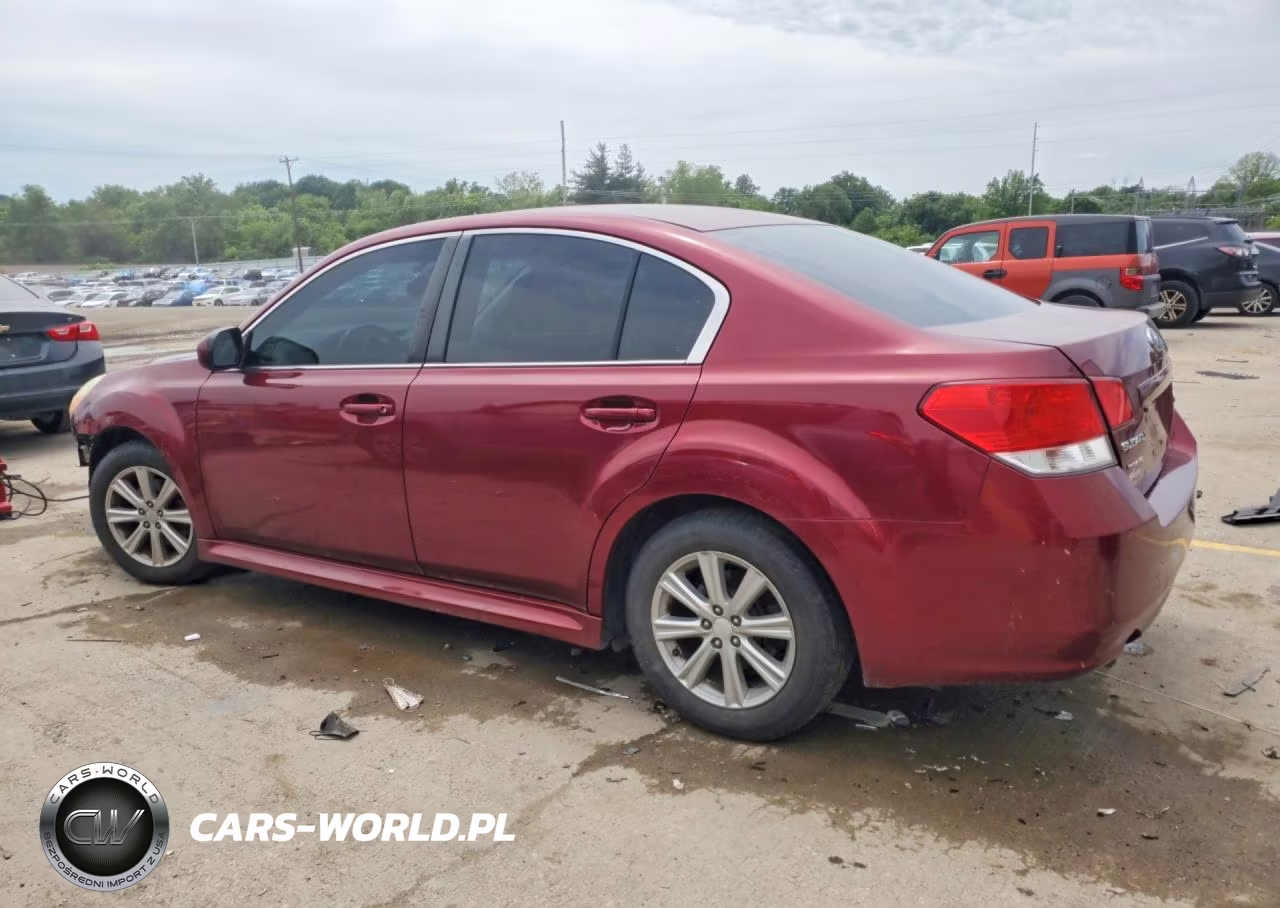 2011 Subaru Legacy 2.5I Premium VIN:4S3BMBG61B3211275 - 2