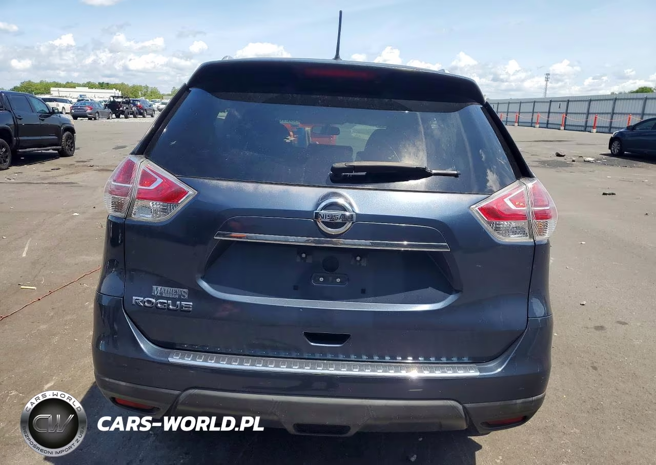 2016 Nissan Rogue S VIN:KNMAT2MT9GP602747 - 6