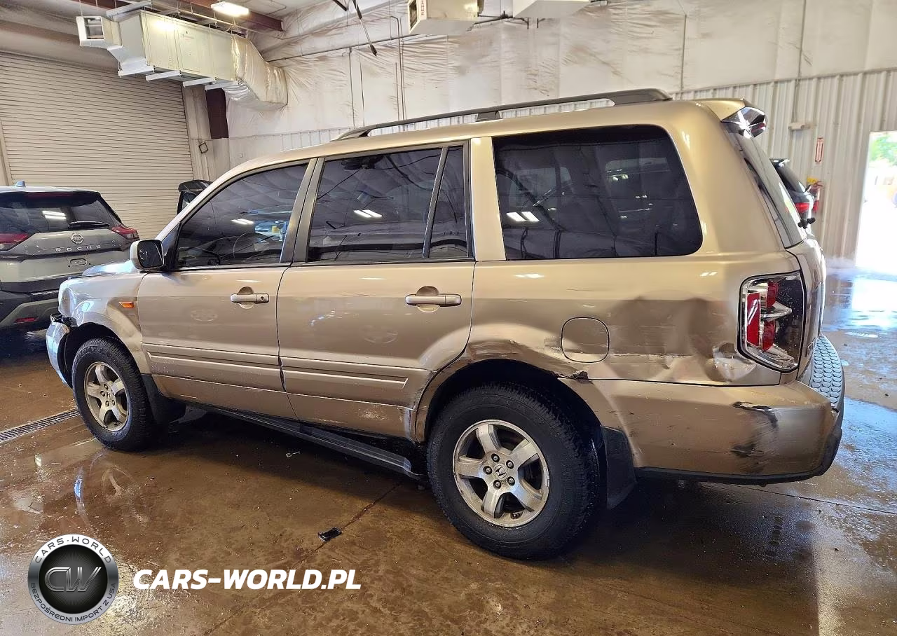 2006 Honda Pilot Ex VIN:2HKYF18716H557620 - 2