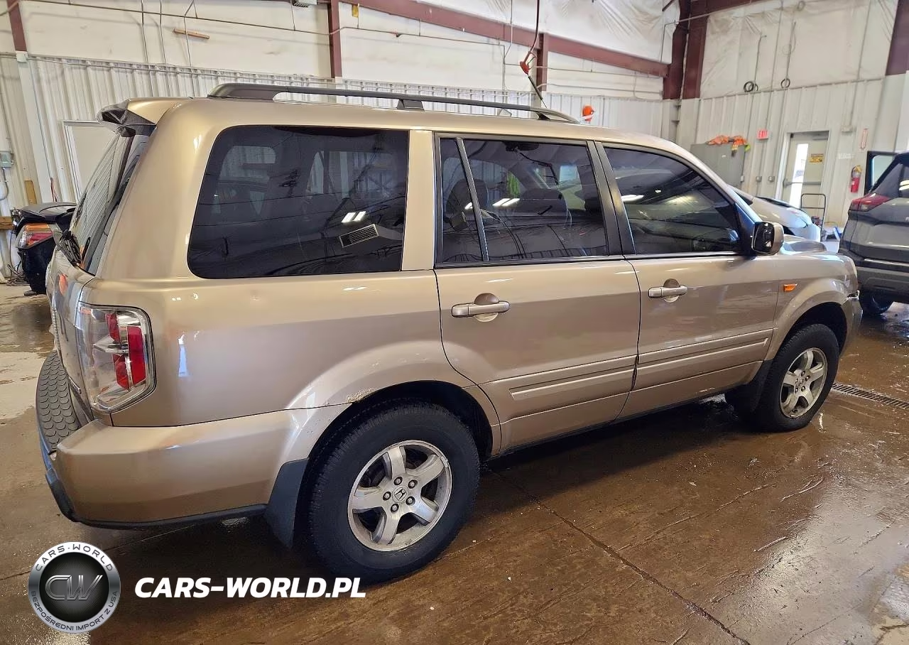 2006 Honda Pilot Ex VIN:2HKYF18716H557620 - 3