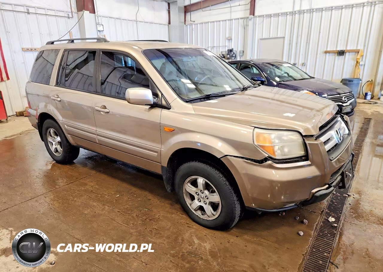 2006 Honda Pilot Ex VIN:2HKYF18716H557620 - 4