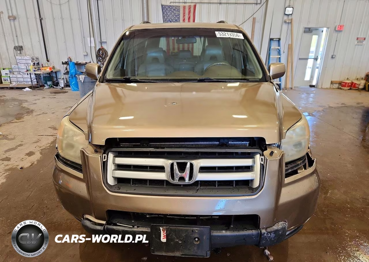 2006 Honda Pilot Ex VIN:2HKYF18716H557620 - 5