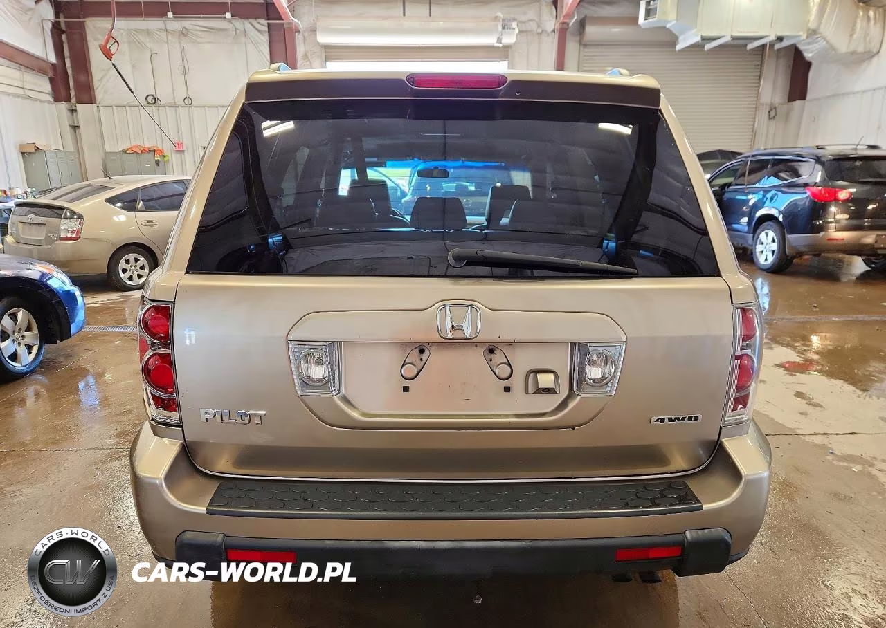 2006 Honda Pilot Ex VIN:2HKYF18716H557620 - 6