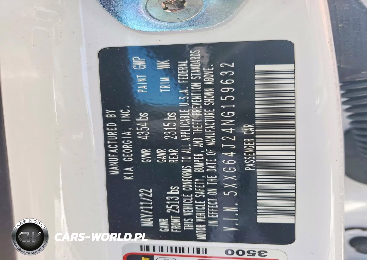 2022 Kia K5 Gt Line VIN:5XXG64J24NG159632 - 12
