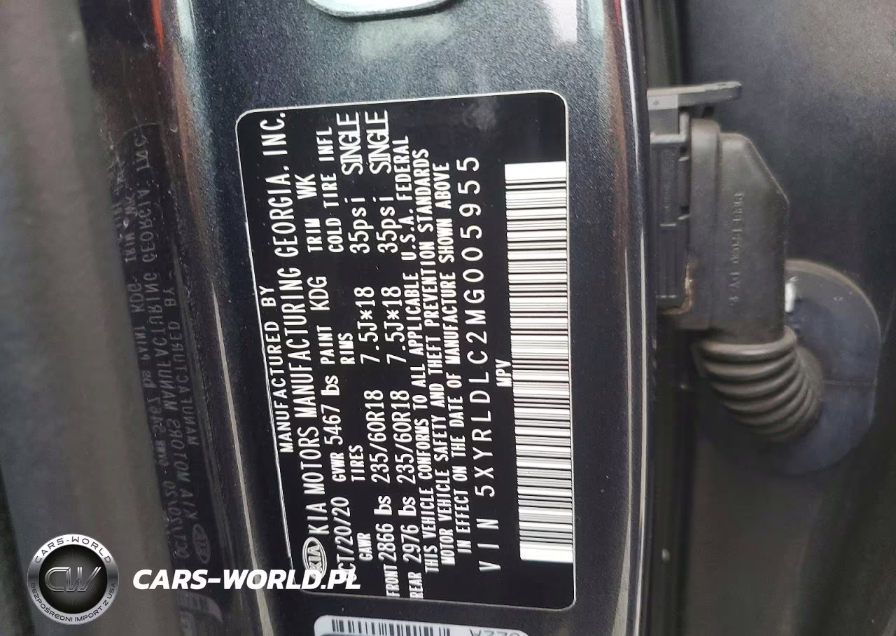 2021 Kia Sorento S VIN:5XYRLDLC2MG005955 - 12