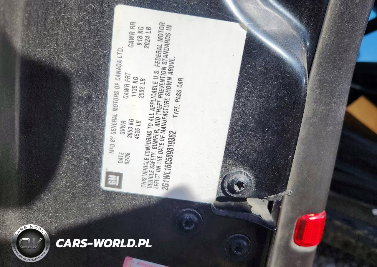 2006 Chevrolet Monte Carlo Ss VIN:2G1WL16C569319362 - 13