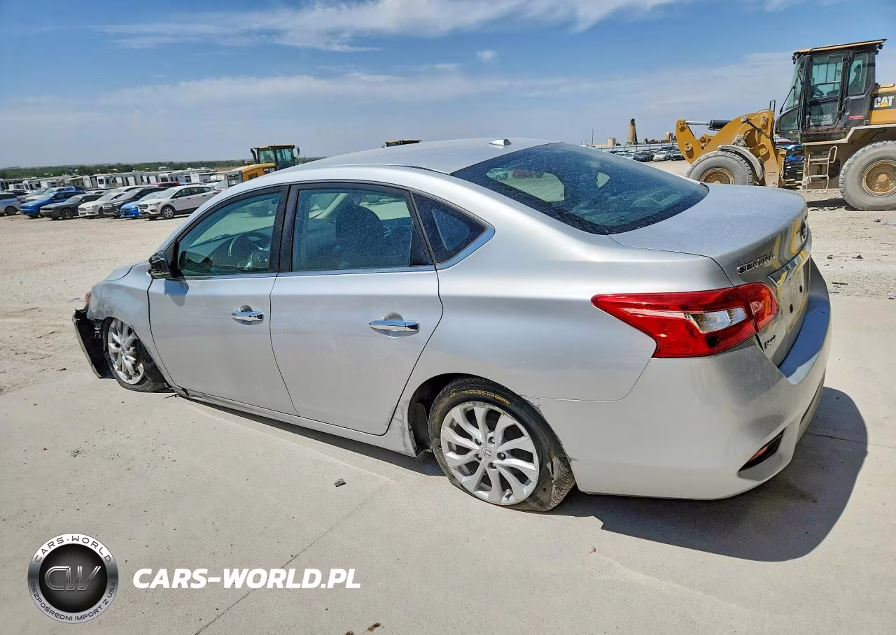 2019 Nissan Sentra Sv VIN:3N1AB7AP1KL606337 - 2