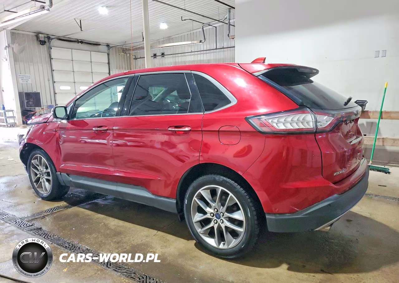 2015 Ford Edge Titanium VIN:2FMPK4K95FBB14896 - 2