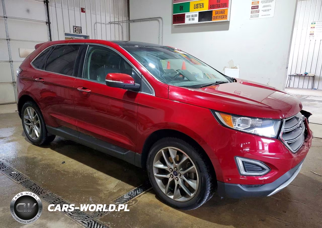 2015 Ford Edge Titanium VIN:2FMPK4K95FBB14896 - 4