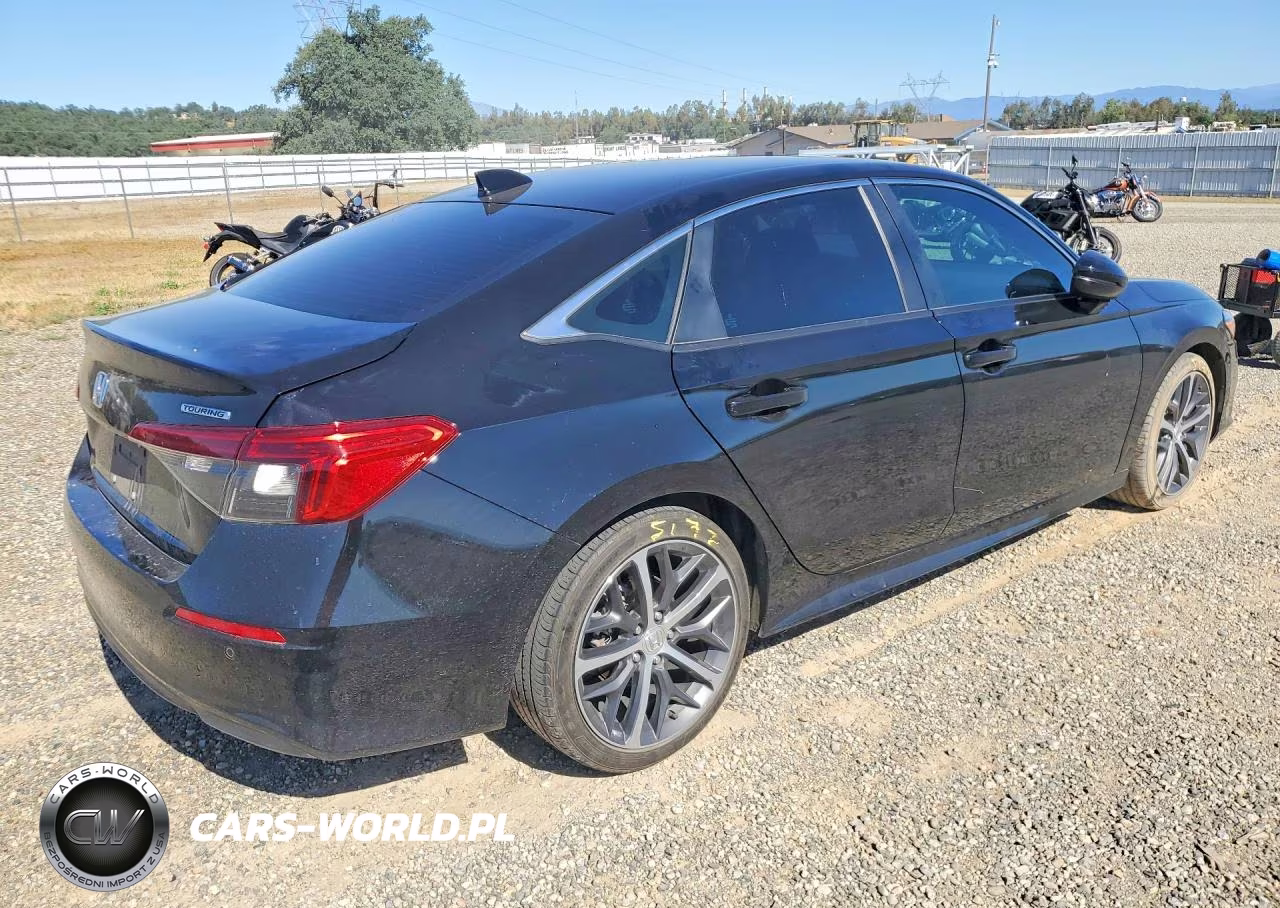 2022 Honda Civic Touring VIN:2HGFE1F99NH327878 - 3