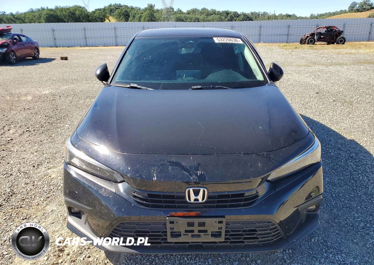 2022 Honda Civic Touring VIN:2HGFE1F99NH327878 - 5