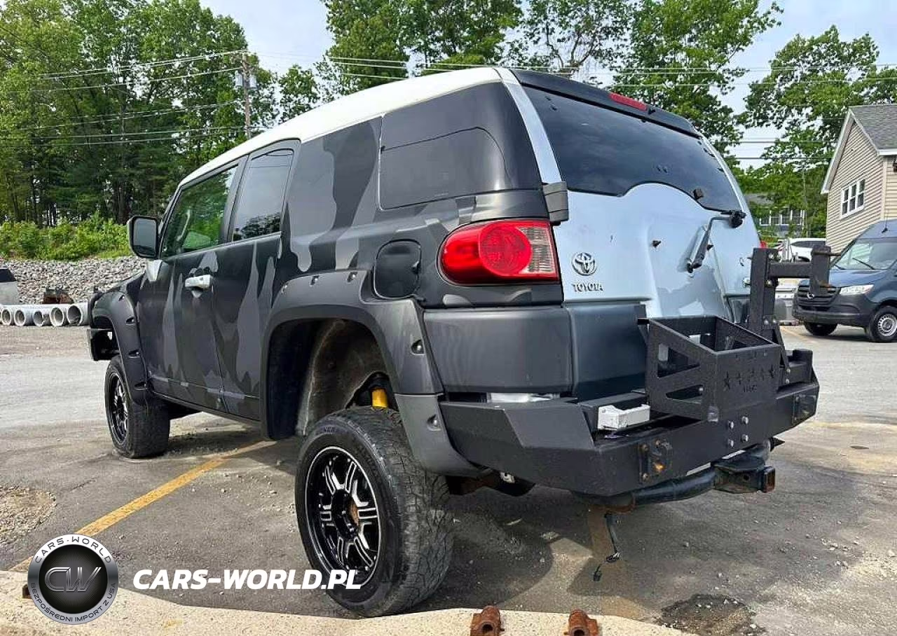 2007 Toyota Fj Cruiser Base VIN:JTEBU11F470062514 - 2