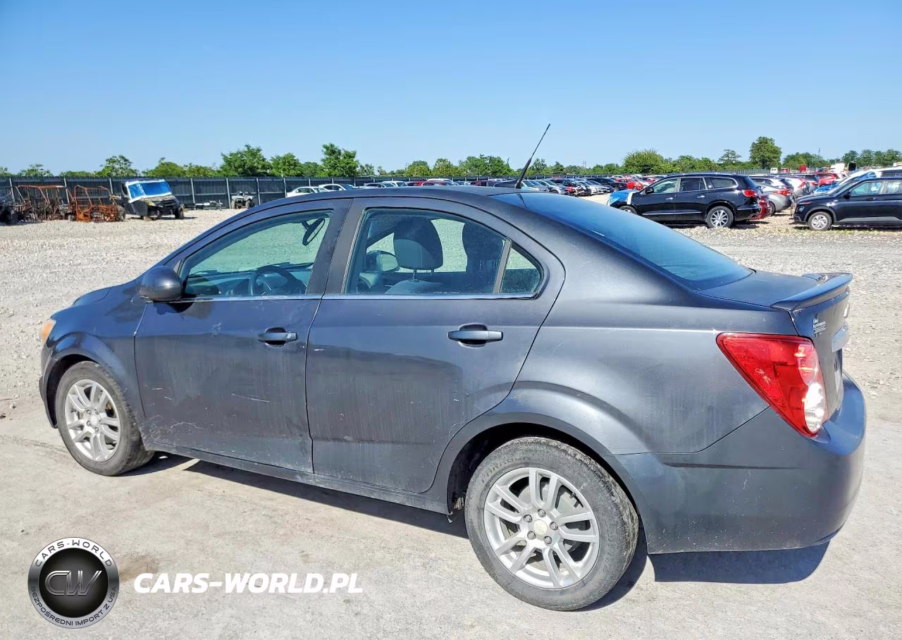2013 Chevrolet Sonic Lt VIN:1G1JC5SH4D4173801 - 2