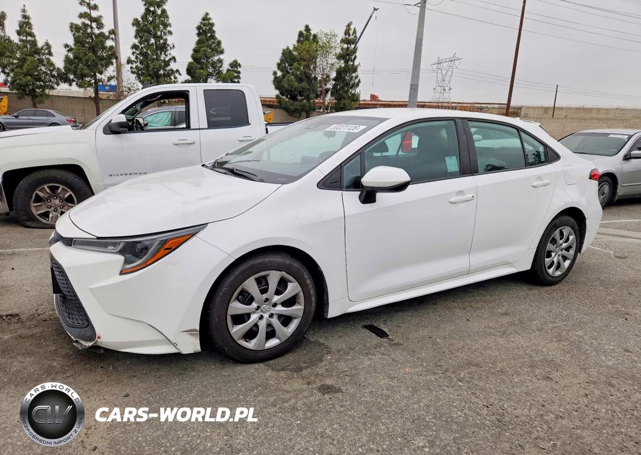 2021 Toyota Corolla Le VIN:5YFEPMAE3MP268510 - 1