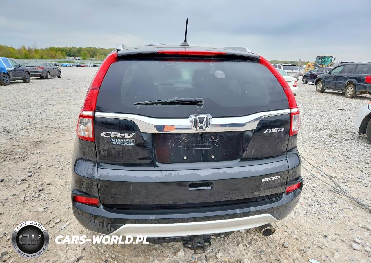 2015 Honda Cr-V Touring VIN:5J6RM4H99FL127255 - 6