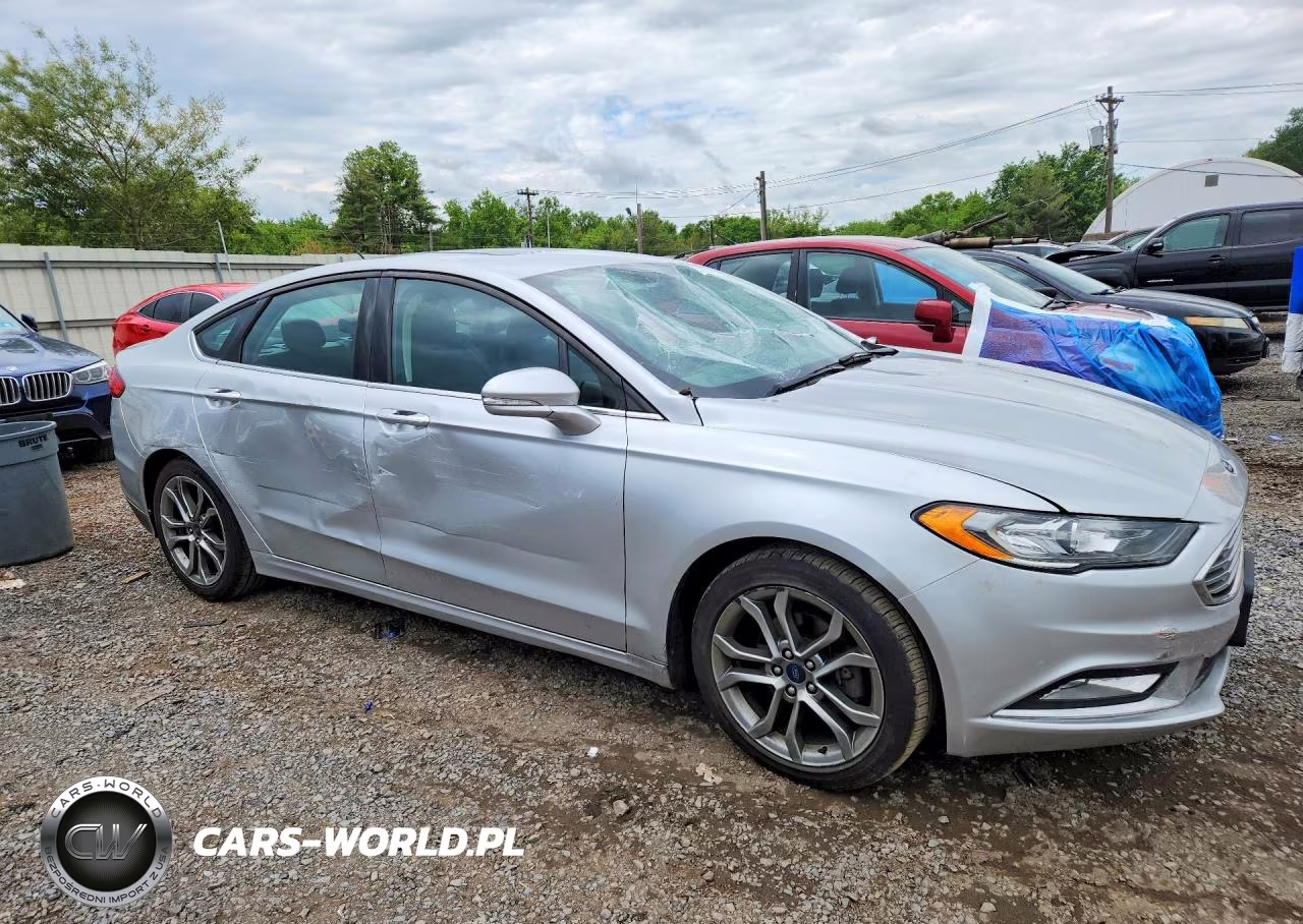 2017 Ford Fusion Se VIN:3FA6P0H71HR198080 - 4