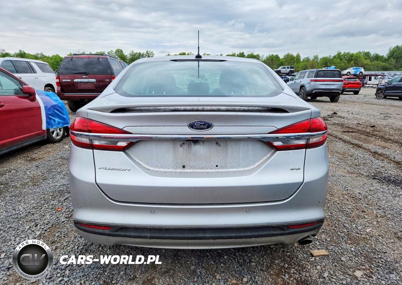 2017 Ford Fusion Se VIN:3FA6P0H71HR198080 - 6