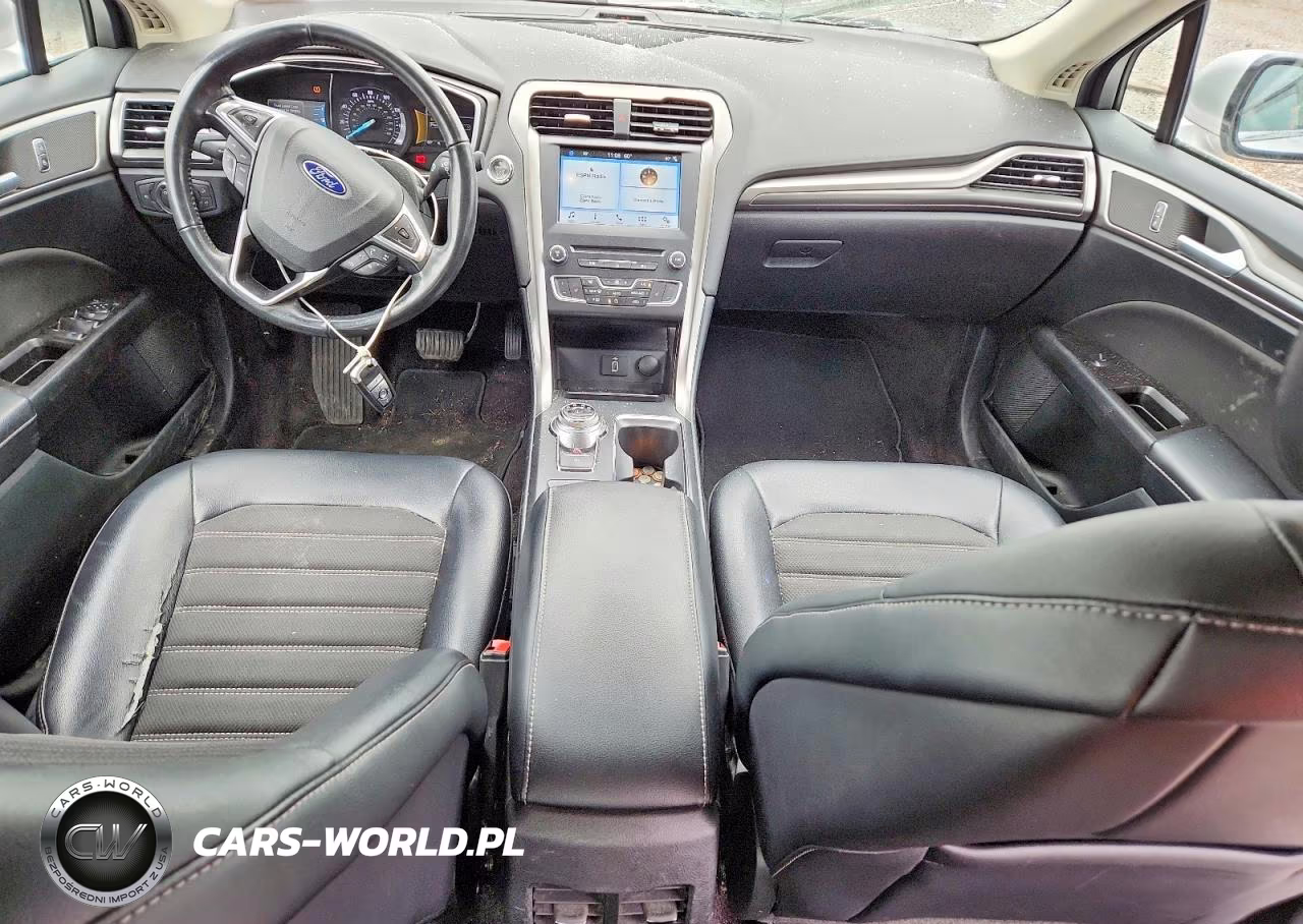 2017 Ford Fusion Se VIN:3FA6P0H71HR198080 - 8