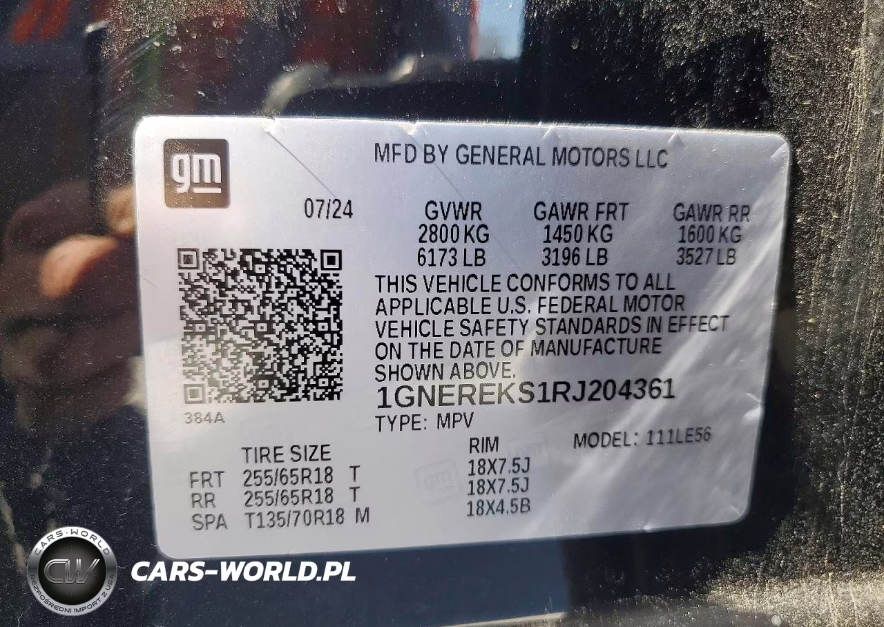 2024 Chevrolet Traverse Ls VIN:1GNEREKS1RJ204361 - 13