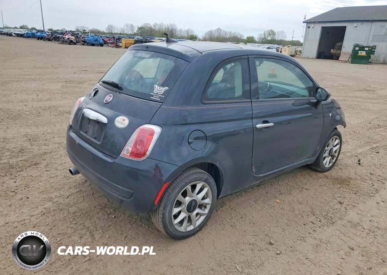 2017 Fiat 500 Pop VIN:3C3CFFKR7HT508978 - 3
