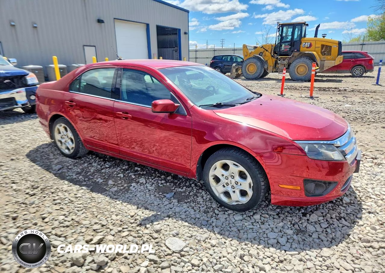 2010 Ford Fusion Se VIN:3FAHP0HA9AR201818 - 4