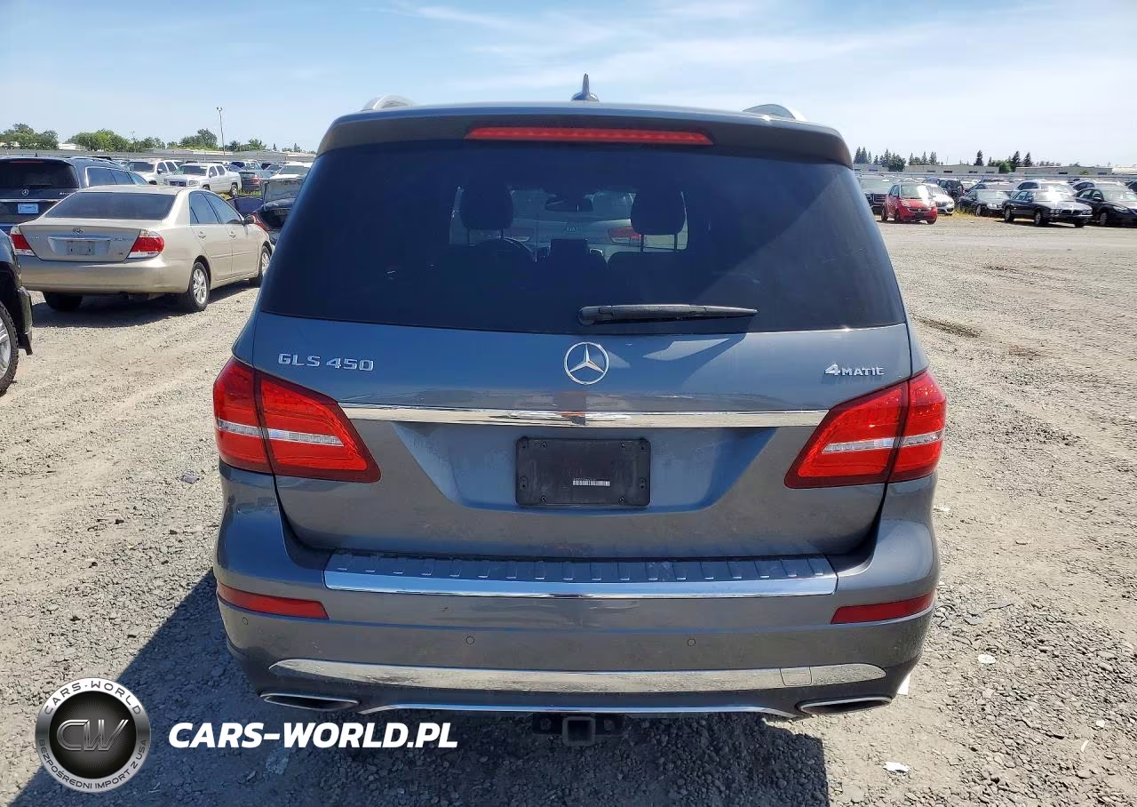2019 Mercedes-Benz Gls 450 4Matic VIN:4JGDF6EEXKB227769 - 6