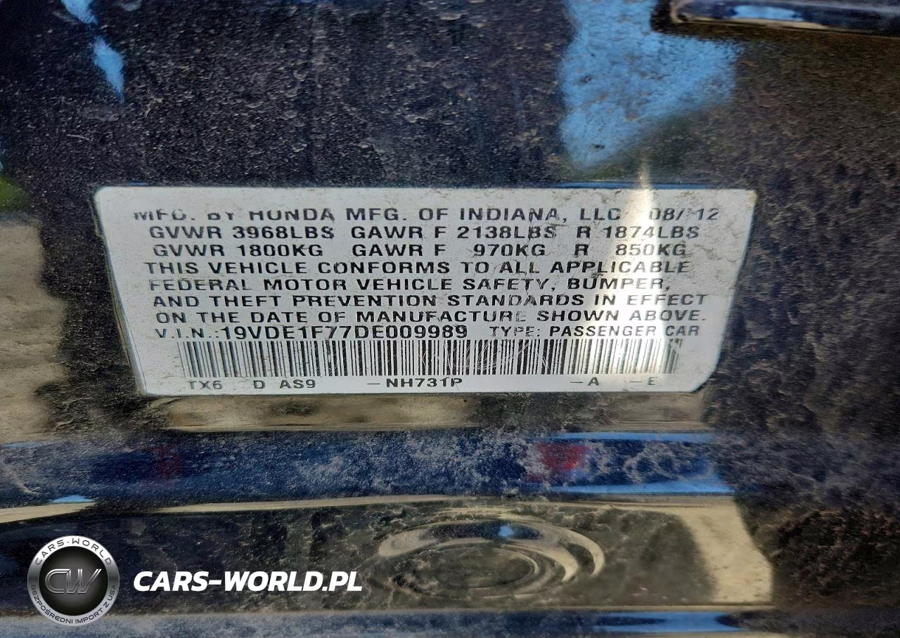 2013 Acura Ilx 20 Tech VIN:19VDE1F77DE009989 - 12