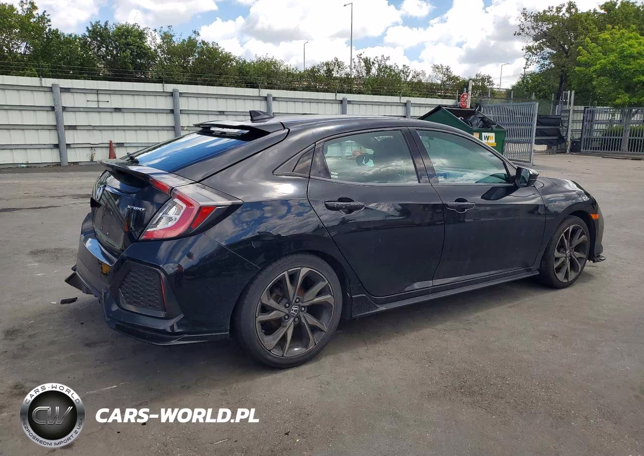 2017 Honda Civic Sport VIN:SHHFK7H44HU232357 - 3