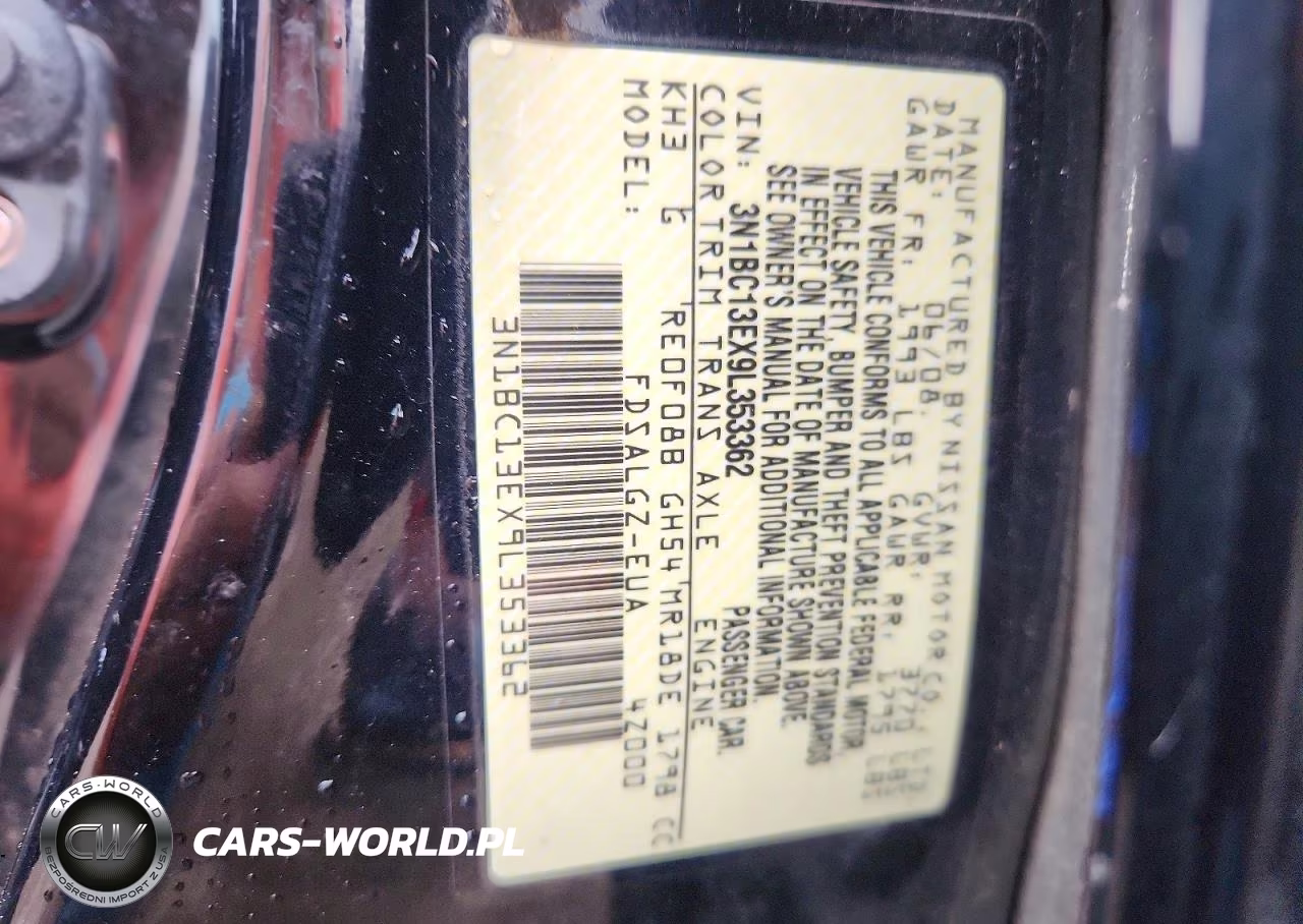 2009 Nissan Versa 1.8 S VIN:3N1BC13EX9L353362 - 13