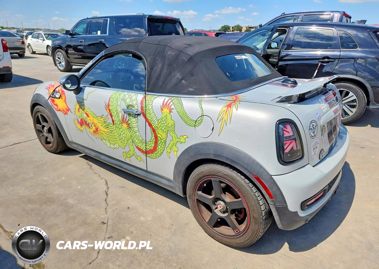 2012 Mini Cooper Roadster S VIN:WMWSY3C52CT144224 - 2
