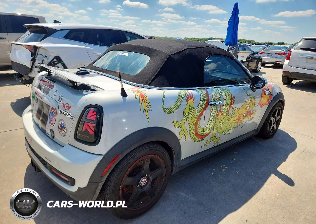 2012 Mini Cooper Roadster S VIN:WMWSY3C52CT144224 - 3