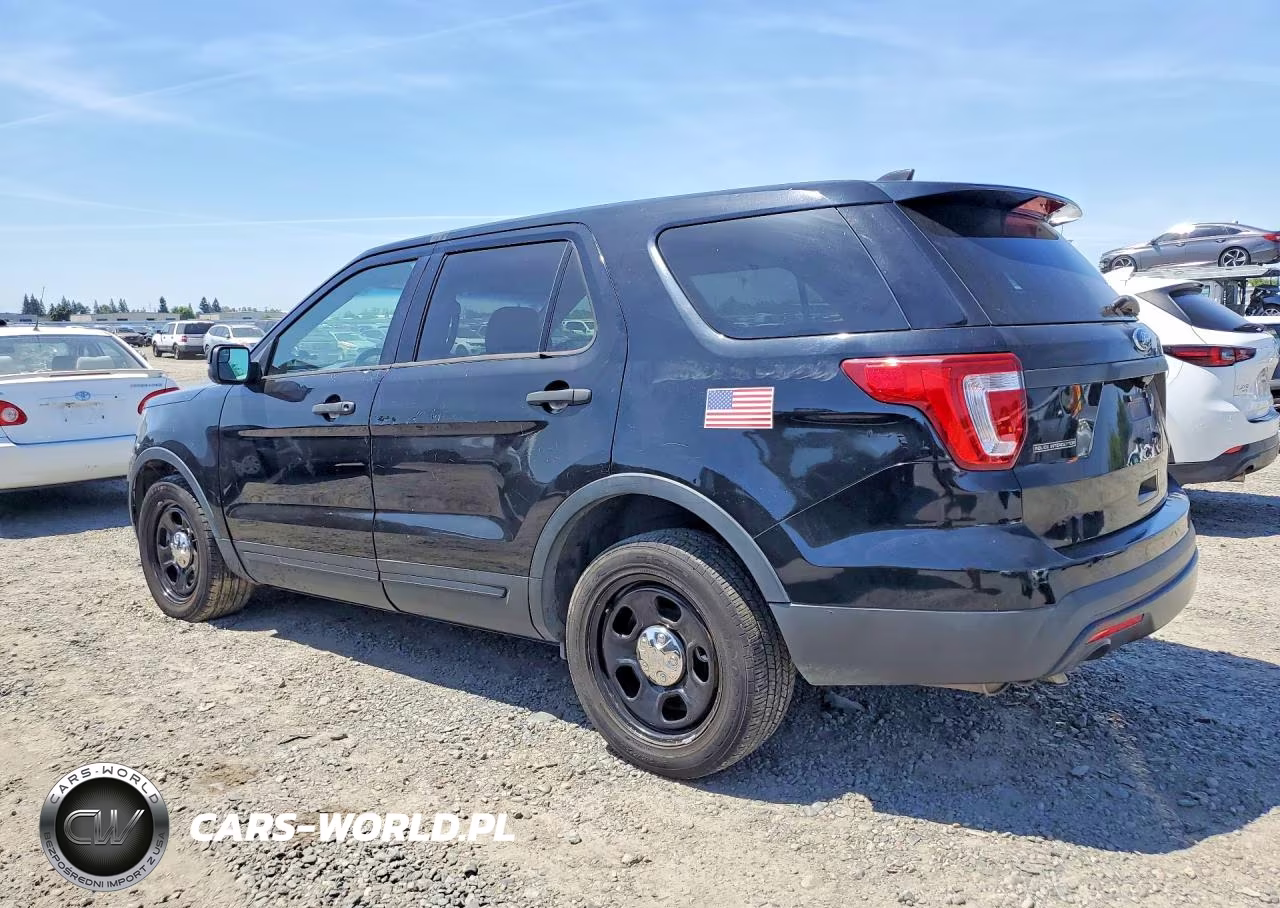 2017 Ford Explorer Police Interceptor VIN:1FM5K8AR0HGC25531 - 2