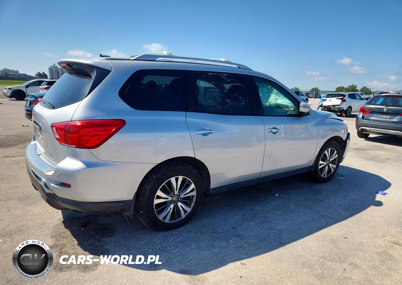 2017 Nissan Pathfinder Sl VIN:5N1DR2MN1HC601237 - 3