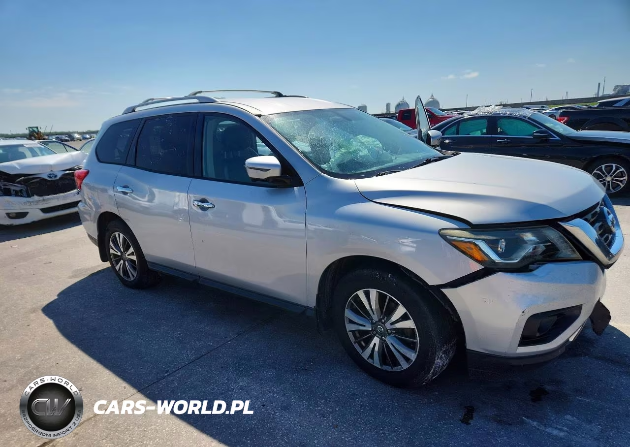 2017 Nissan Pathfinder Sl VIN:5N1DR2MN1HC601237 - 4