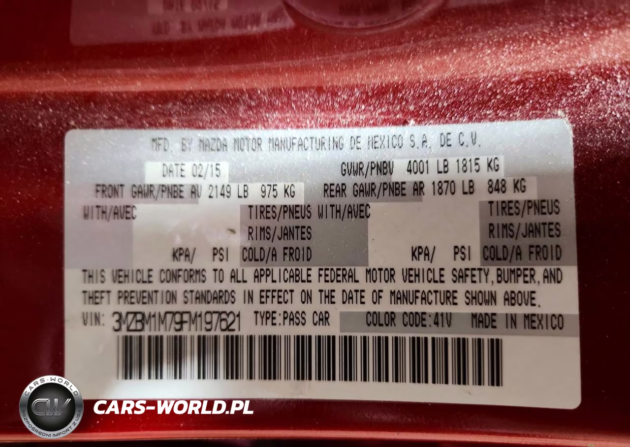2015 Mazda 3 Grand Touring VIN:3MZBM1M79FM197621 - 13