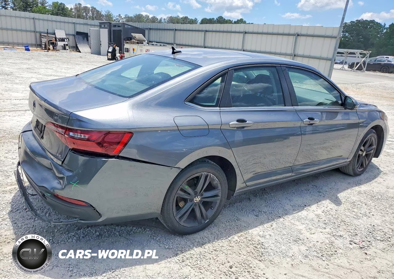 2022 Volkswagen Jetta Se VIN:3VW7M7BUXNM015697 - 3