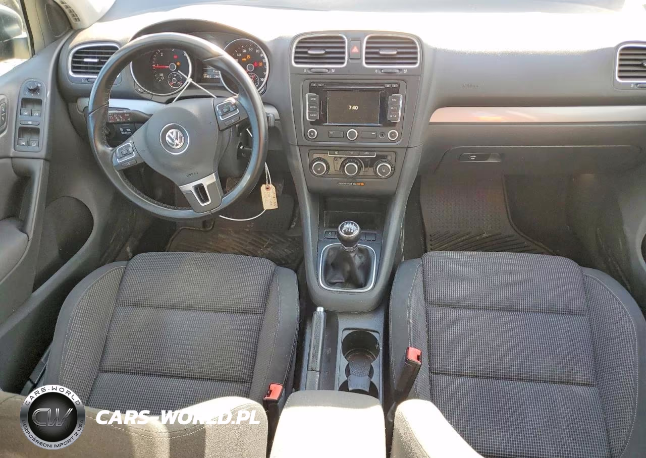 2012 Volkswagen Golf VIN:WVWNM7AJ5CW254251 - 8