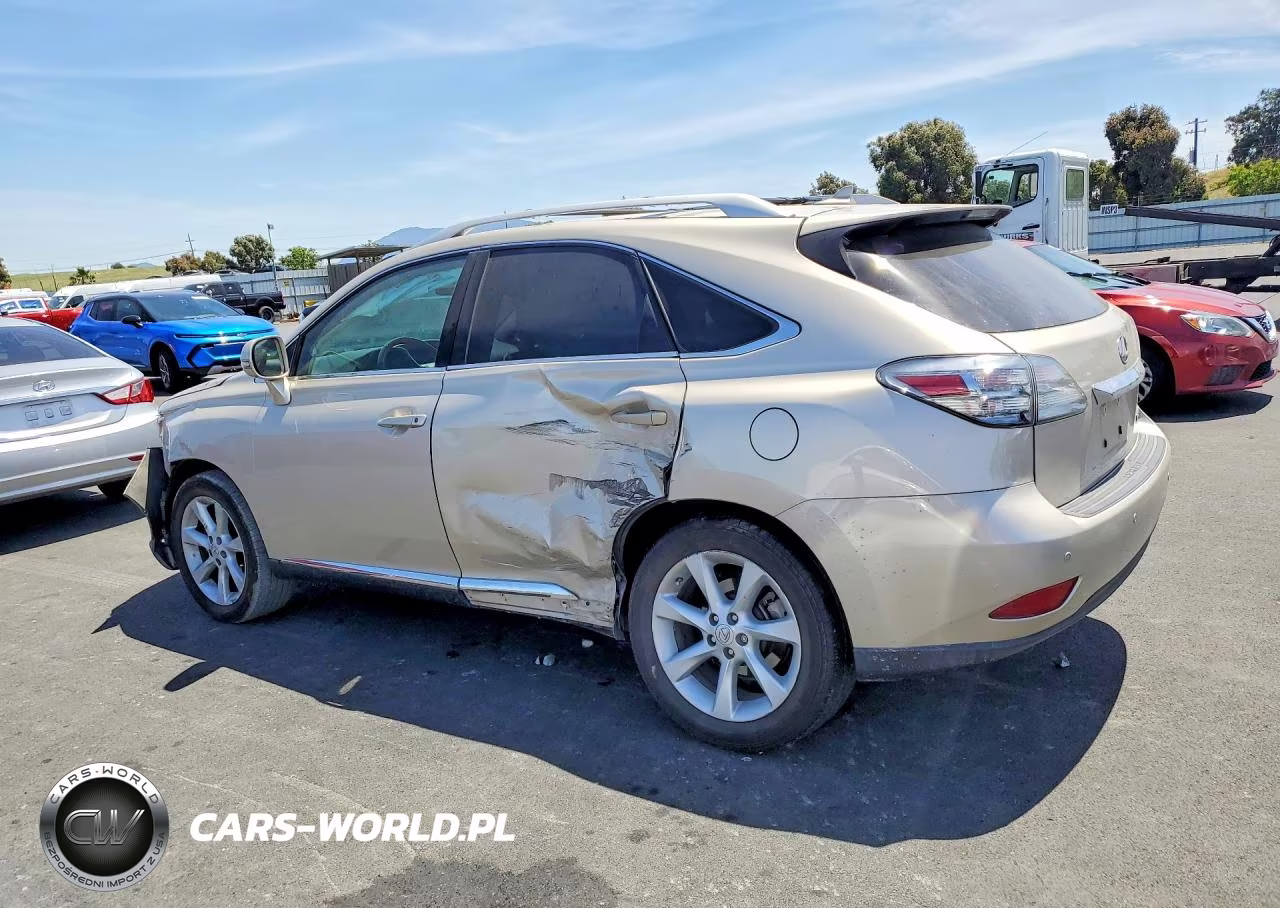 2012 Lexus Rx 350 VIN:2T2ZK1BA2CC085944 - 2