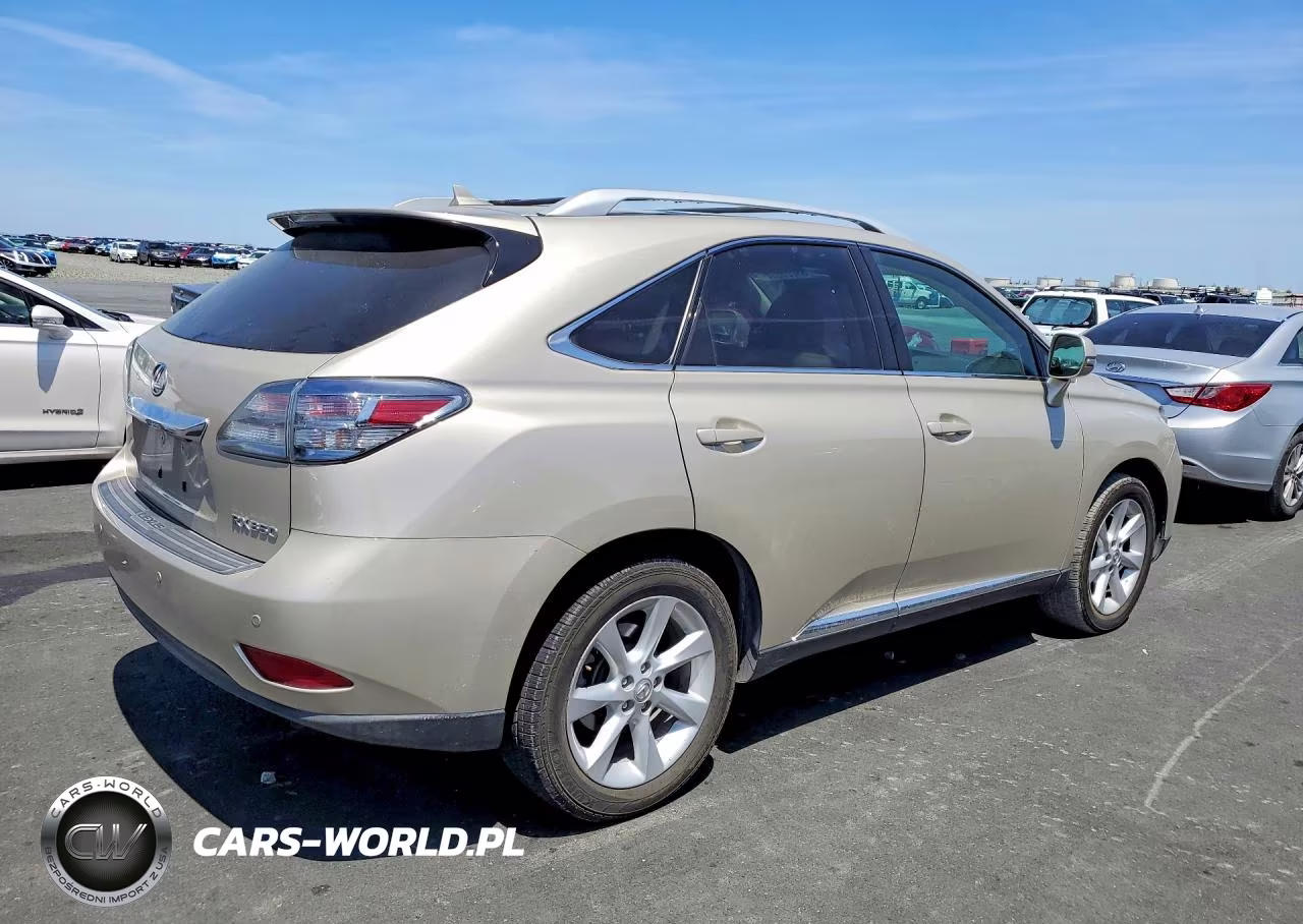 2012 Lexus Rx 350 VIN:2T2ZK1BA2CC085944 - 3