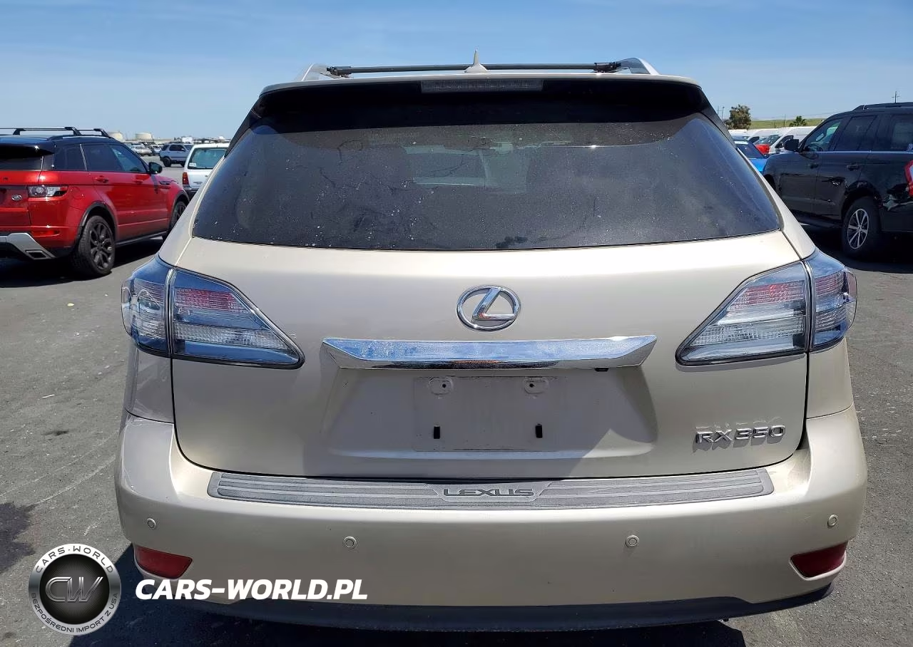 2012 Lexus Rx 350 VIN:2T2ZK1BA2CC085944 - 6