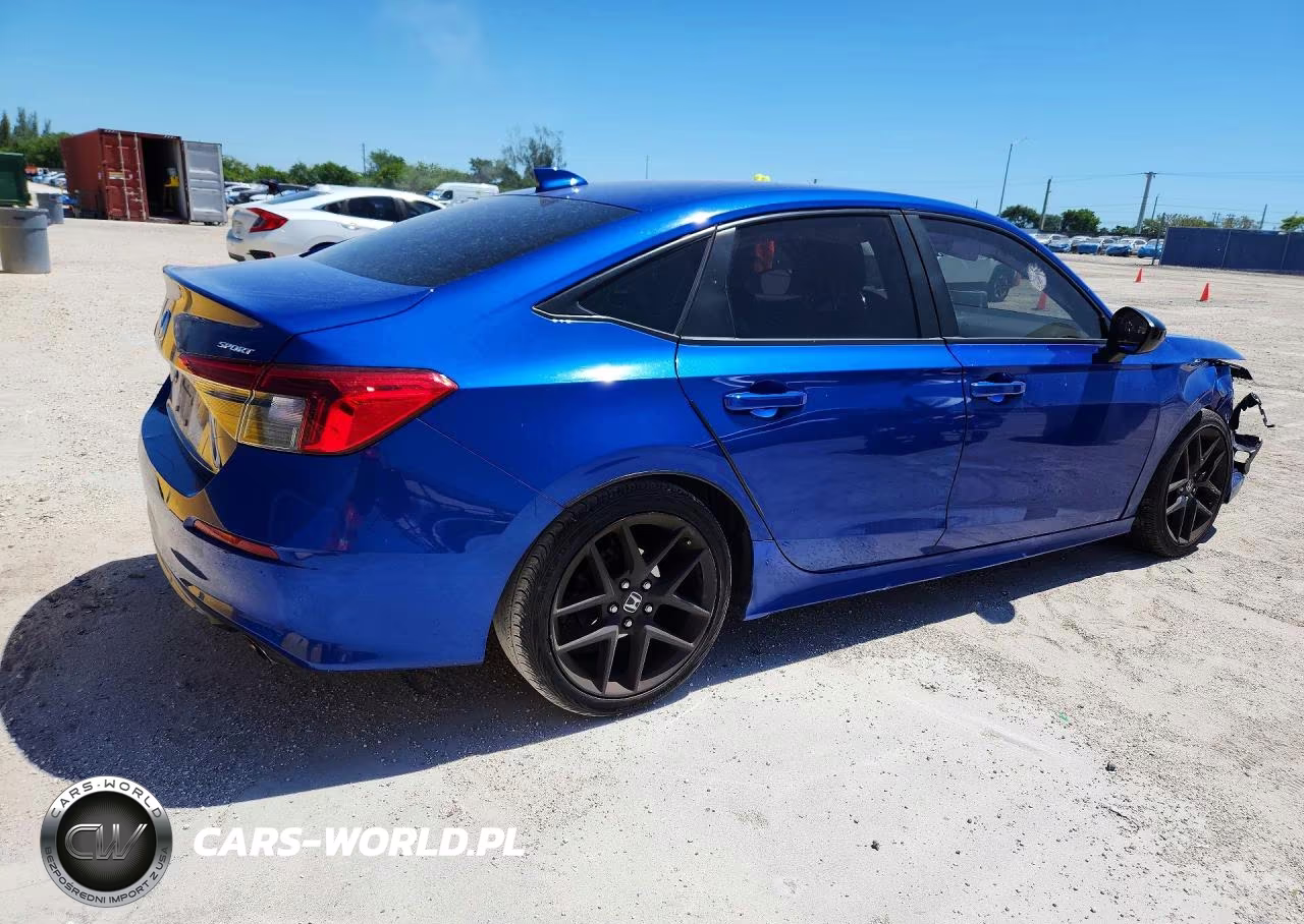 2022 Honda Civic Sport VIN:2HGFE2F58NH516461 - 3
