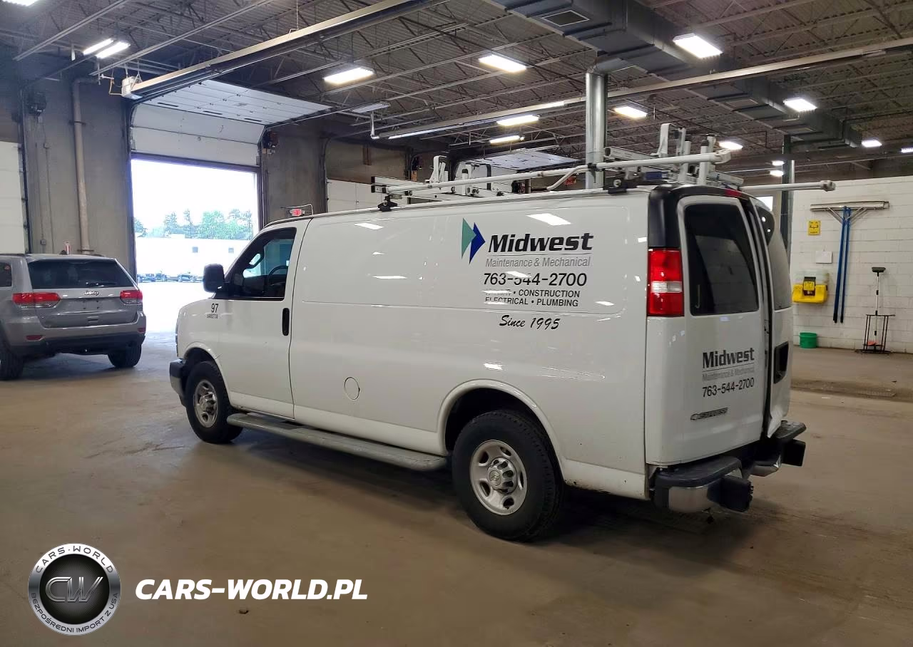 2019 Chevrolet Express G2500 VIN:1GCWGAFG6K1341044 - 2