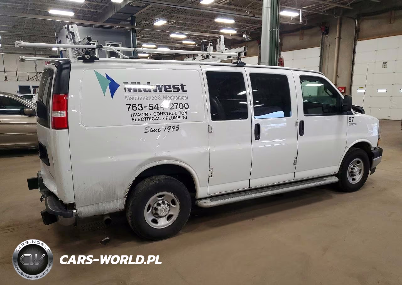 2019 Chevrolet Express G2500 VIN:1GCWGAFG6K1341044 - 3