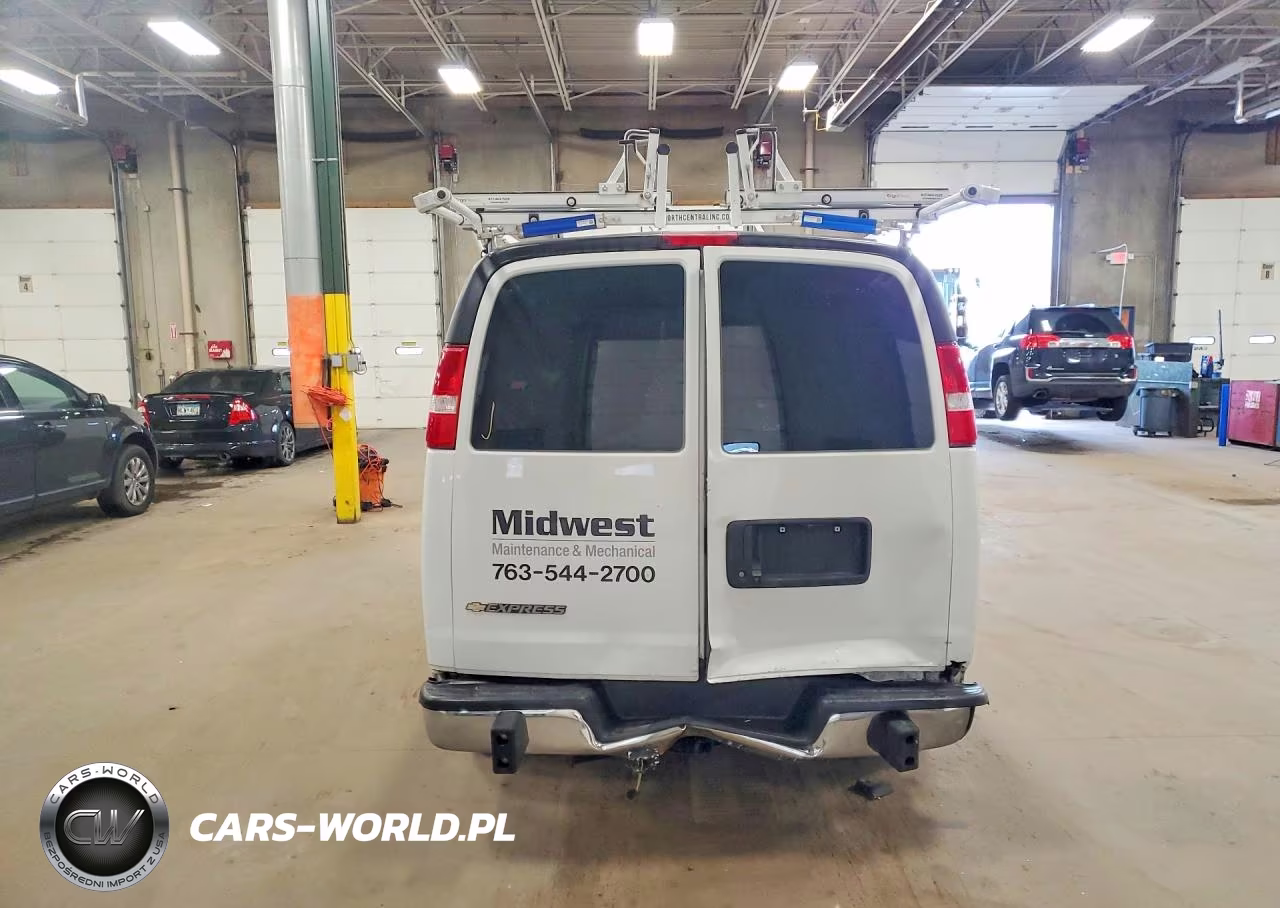 2019 Chevrolet Express G2500 VIN:1GCWGAFG6K1341044 - 6